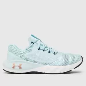 Under Armour Pale Blue Charged Vantage 2 Trainers