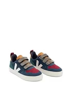 Veja Unisex V10 Suede Low Top Sneakers - Toddler, Little Kid