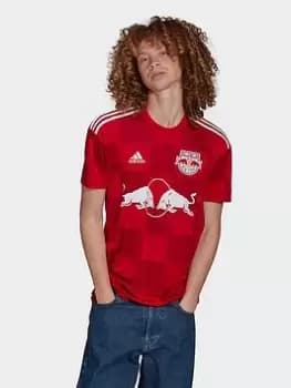 adidas New York Red Bulls 22/23 Away Jersey, Red/White Size XL Men