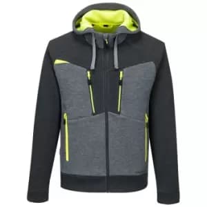 DX472MGRM - sz M DX4 Zipped Hoodie - Metal Grey - Metal Grey - Portwest
