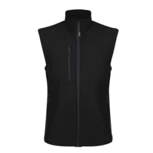 Black Recycled Soft Shell Body Warmer (2XL)