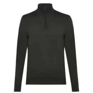 Paul And Shark Zip Turtle Sweater - Green