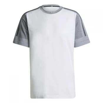 adidas Z.N.E. Sportswear Aeroknit T-Shirt Mens - White