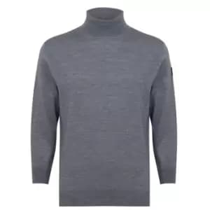 Paul And Shark Merino Turtleneck Sweater - Grey