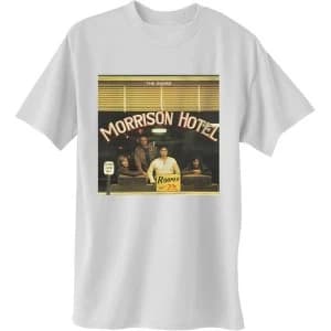 The Doors - Morrison Hotel Mens Medium T-Shirt - White