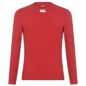 Canterbury Long Sleeve Thermo Top Mens - Red