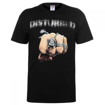 Official Disturbed T Shirt Mens - Fist