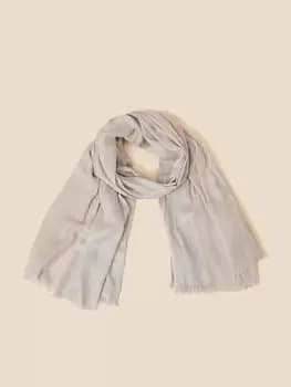 Accessorize Occasion Scarf, Beige, Women