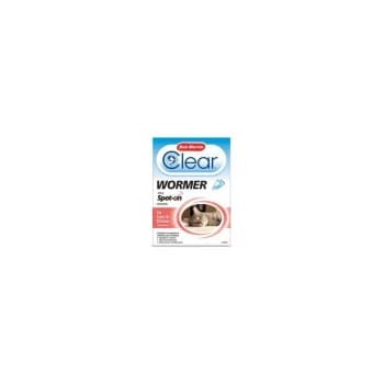 Clear Spot On Wormer - Cats & Kittens - 2tube - 597662 - Bob Martin