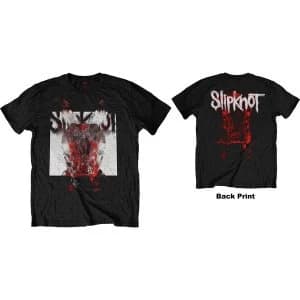 Slipknot - Devil Single - Logo Blur Mens Large T-Shirt - Black