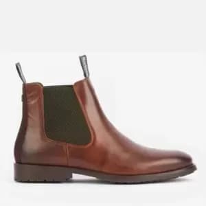 Barbour Farndish Leather-Blend Chelsea Boots - UK 11