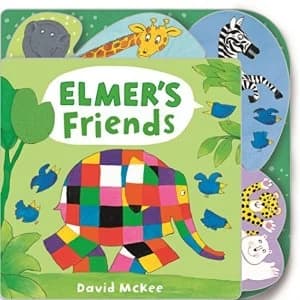 Elmer's Friends Tabbed Board Book Board book 2018