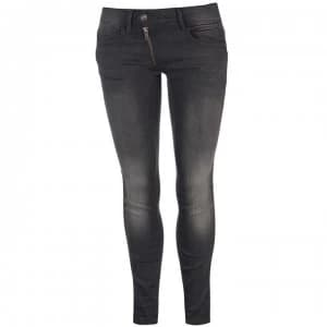 G Star Lynn Zip Mid Skinny Jeans - medium aged