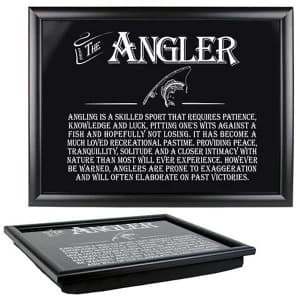 Ultimate Gift for Man Lap Trays Angler