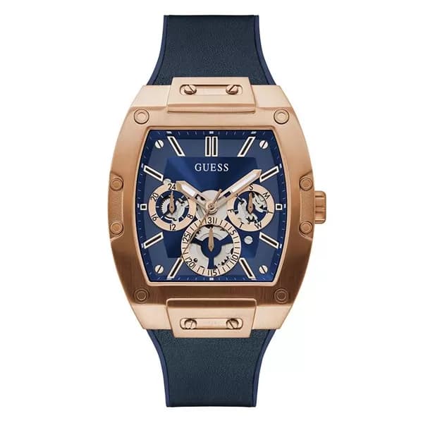 Guess GW0202G4 Phoenix Blue Resin Strap Watch - W96204