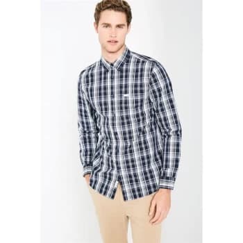 Jack Wills Blanford Poplin Check Shirt - Multi-Blue