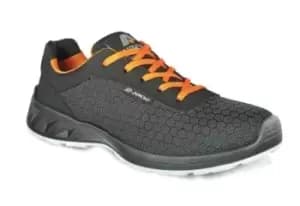 AIMONT DIAMONT METAL FREE Unisex Black/Grey Toe Capped Safety Trainers, UK 11, EU 46