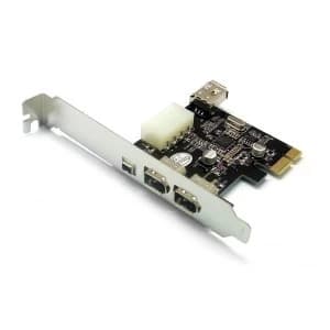 Dynamode PCi Express Card 3 Port Firewire Adapter