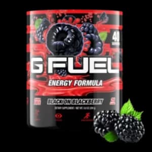 G Fuel Black on Blackberry Tub (40 Servings) Elite Energy and Endurance Formula