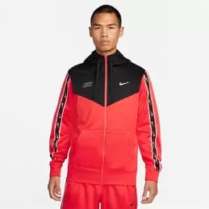 Nike Sportswear Repeat Mens Full-Zip Hoodie - Red