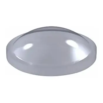 310000 PU Round Protective Feet Ø6.4 x 1.9 - Clear - Sheet 255 - R-tech