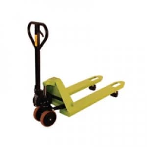 Slingsby VFM Lime Green 2 Tonne Capacity Hand Pallet Truck 368369
