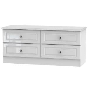 Robert Dyas Berryfield Ready Assembled 4-Drawer Midi Chest