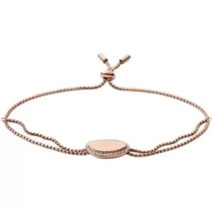 Skagen Elin Rose-Tone Stainless Steel Chain Bracelet