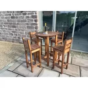 Charles Taylor Deluxe Alfresco Bar Set Four Seater