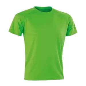 Spiro Mens Aircool T-Shirt (XS) (Lime Punch)
