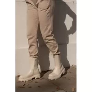 I Saw It First Stone Chunky Chelsea Ankle Boot - Brown