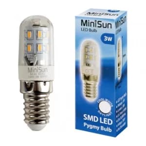 MiniSun 3W SES/E14 Pygmy Bulb In Cool White