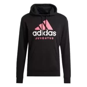 adidas Juventus DNA Graphic Hoodie Mens - Black