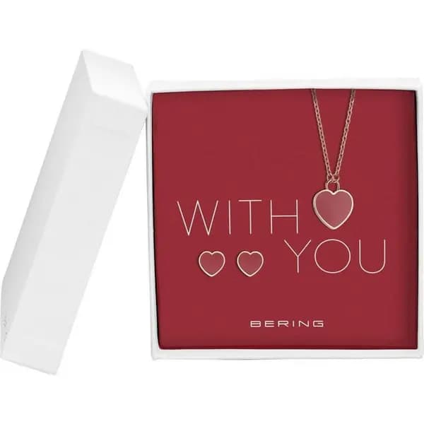Bering Ladies Bering Valentines Set One Size Pink 39549406000