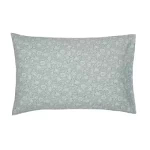 Morris and Co Strawberry Thief Std Pillowcase Pair - Multi