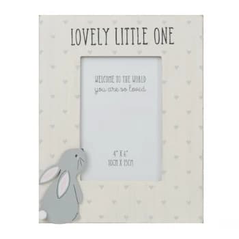 Petit Cheri Rabbit Photo Frame - 4" x 6"