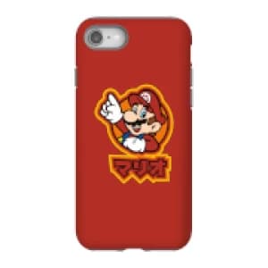 Nintendo Super Mario Mario Kanji Phone Case - iPhone 8 - Tough Case - Gloss