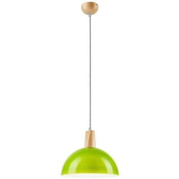 Lamkur Lighting - Dome Pendant Ceiling Lights Green, 1x E27