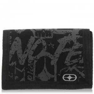 No Fear Graffiti Wallet - Black