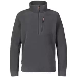 Musto Mens Land Rover Polartec Half Zip Micro Fleece Grey L