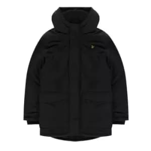 Lyle and Scott Lyle Parka Coat Junior Boys - Black