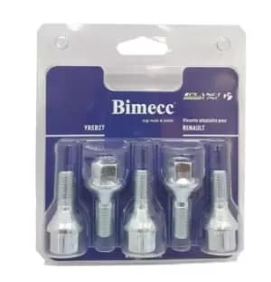BIMECC Wheel Bolt YREB27 RENAULT,NISSAN,SMART,TWINGO II (CN0_),MEGANE III Grandtour (KZ0/1),Clio IV Schragheck (BH_)