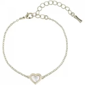 Ted Baker Heleem Mother Of Pearl Heart Bracelet