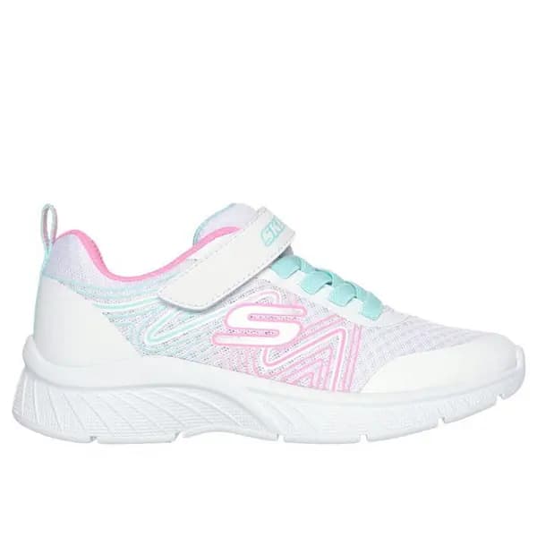 Skechers Microspec Plus - Swirl Sweet C11 (28.5) White 02392201110