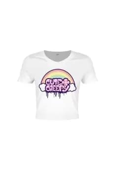 Cute & Creepy Crop Top