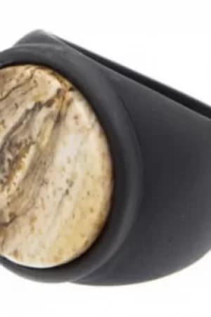 Icon Brand Jewellery Atlas Ring JEWEL P1106-R-BLK-LGE