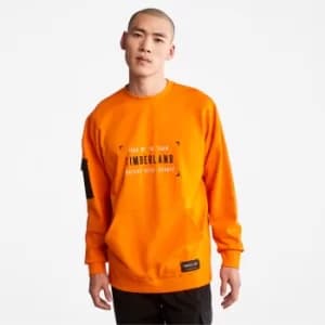 Timberland Year Of The Tiger Sweatshirt For Men In Orange Orange, Size M
