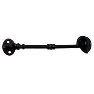 Select Hardware Decorative 152mm Cabin Hook - Black