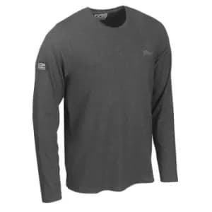 Trade Grey Marl Long Sleeved T-Shirt - Medium