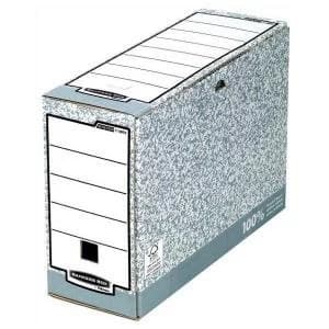 Bankers Box by Fellowes System Foolscap 120mm Transfer File 1 x Pack